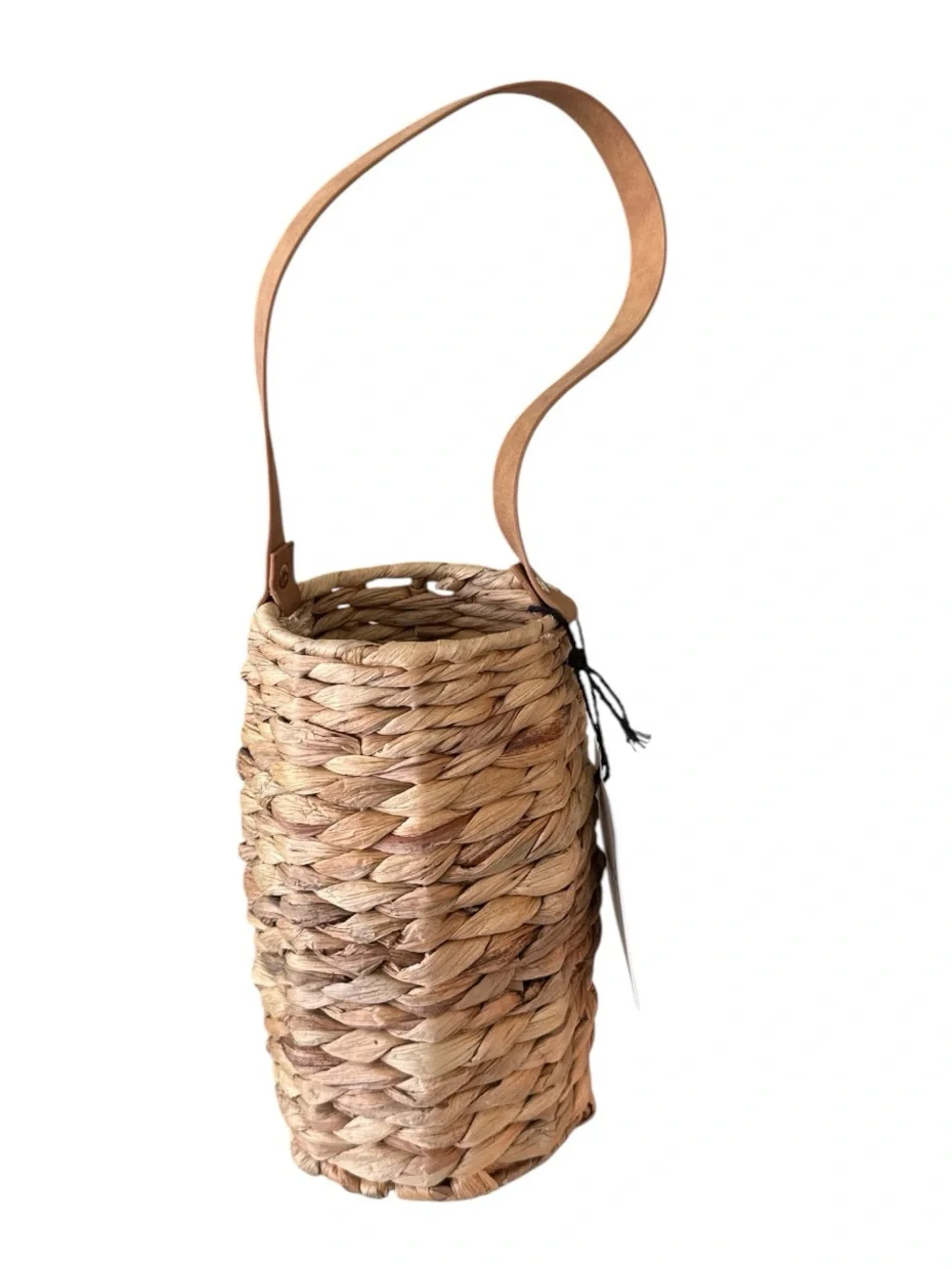 Target Hearth & Hand With Magnolia Woven Bottle Carrier Water Hyacinth New